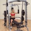   Body-Solid Fantom 7 in 1 kombinált gép / Smith erőkeret (GS348QP4)